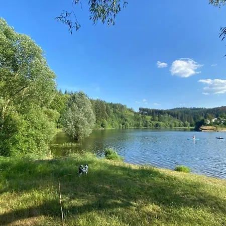Pension Und Ferienwohnung Am Teich Schleiz Exterior photo